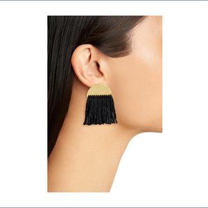 Madewell Halfmoon Fringe Earrings (New)